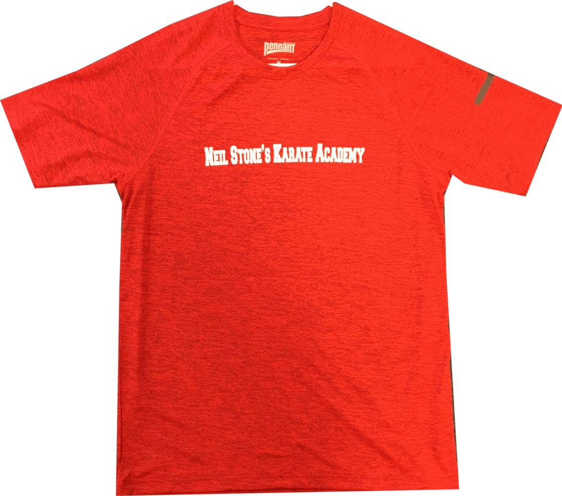 Neil Stone's Karate Academy Short Sleeve Performance Shirt (Red)