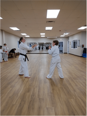 Neil Stone's Karate Academy Program Director Taylor Cushion